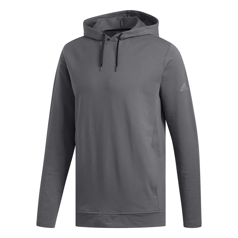 Adidas Lightweight Hooded Sweatshirt 3XL Grey Five at Amazon